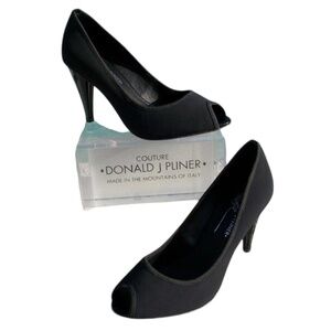 Donald J. Pliner Classic Peep Toe Heels